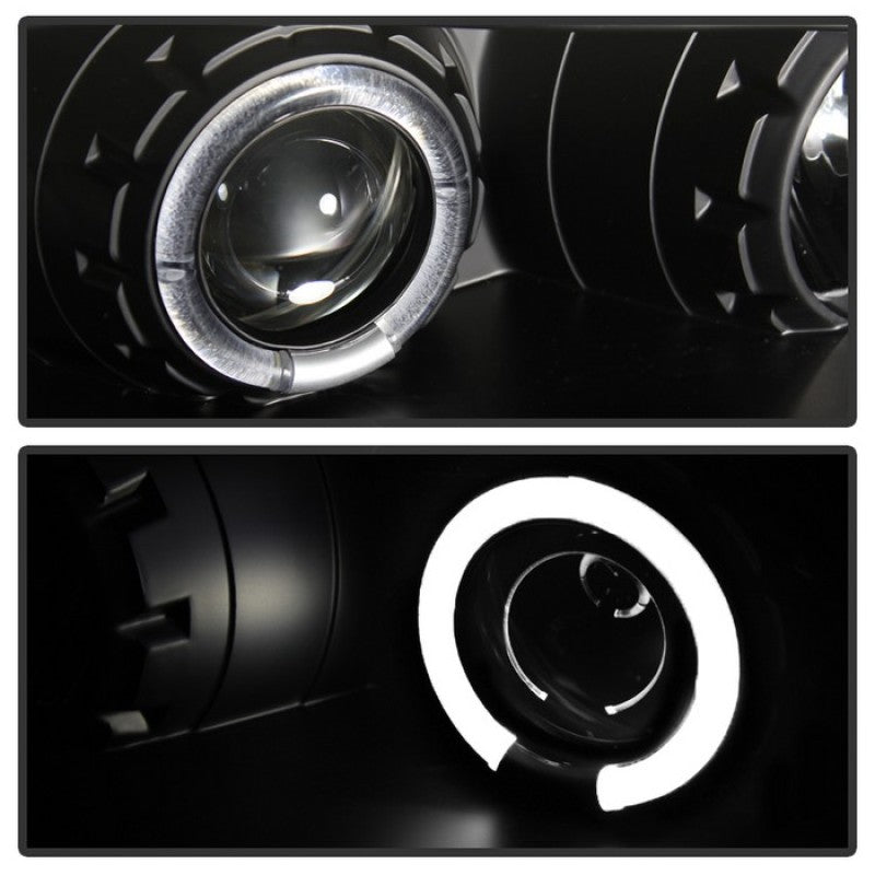 Spyder 5011473 fits Mitsubishi 97-99 Eclipse Projector Headlights LED Halo Blac