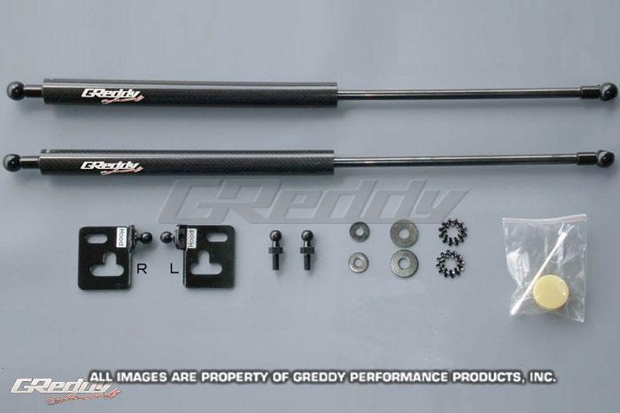 GReddy 18560101 fits Subaru WRX/STi Engine Hood Lifter Kit-OEM weight hoods