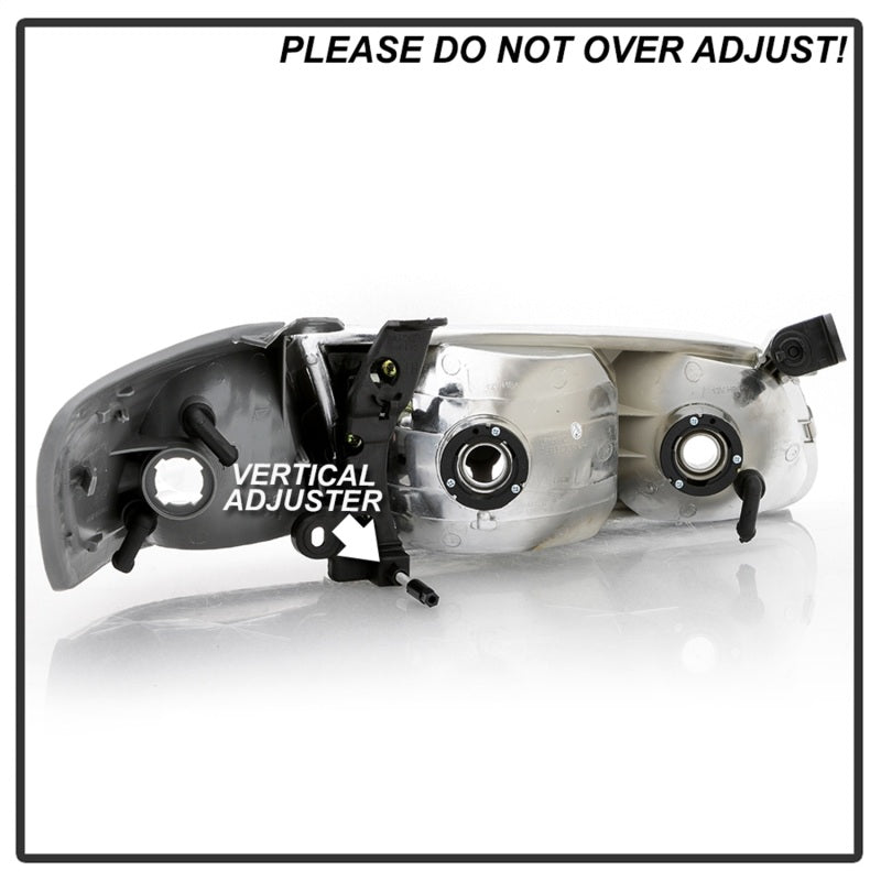 SPYDER 9042812 xTune fits Toyota Camry 4pc OEM Style Headlights Lights Chrome