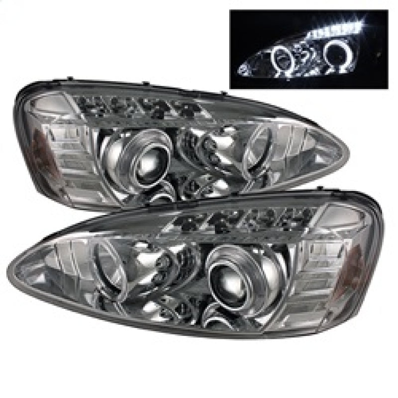 Spyder 5011671 fits Pontiac 04-08 Grand Prix Projector Headlights LED Halo LED