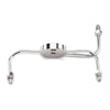 Russell R4307C 3AN Front Male Junction Block (Narrow Glide) w/Chrome Finish
