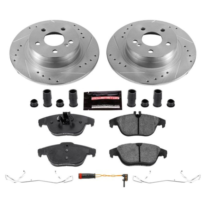 PowerStop K5625 fits Mercedes-Benz 12-15 C250 Rear Z23 Evolution Sport Brake Kit