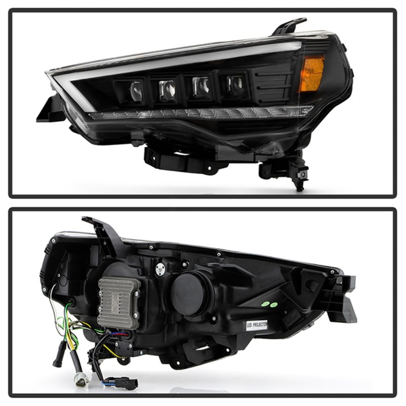 Spyder 5088697 Apex fits Toyota 14-20 4Runner High-Power LED Module Headlights