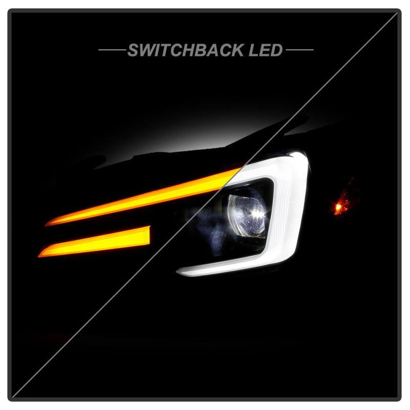 Spyder 5088109 fits Subaru 15-20 Impreza WRX LED High-Power LED Headlights-Blac
