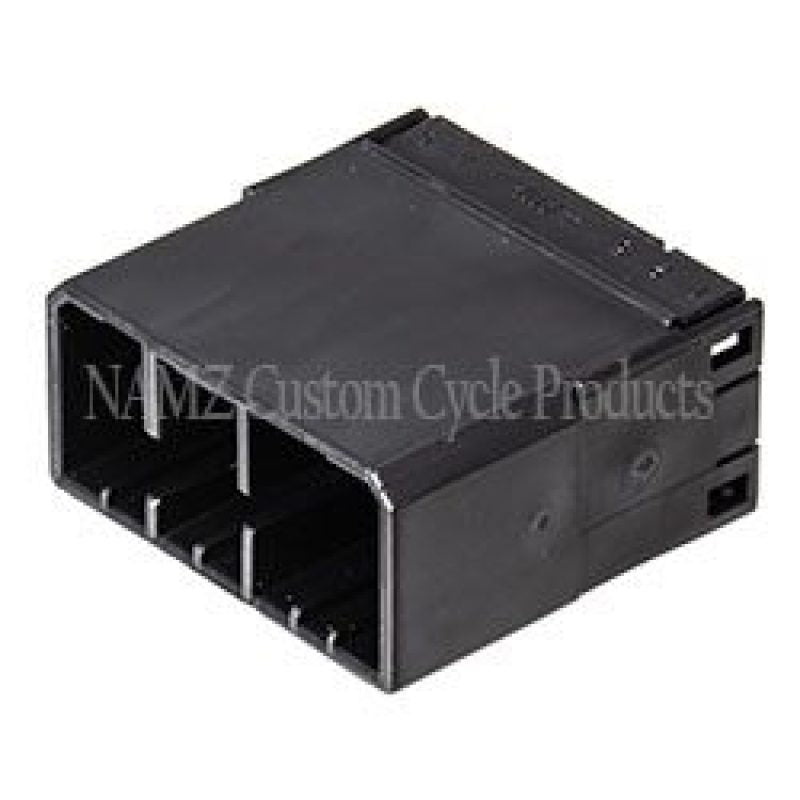 NAMZ NA-174933-2 AMP Multilock 12-Position Male Wire Cap Housing (HD 731BK)