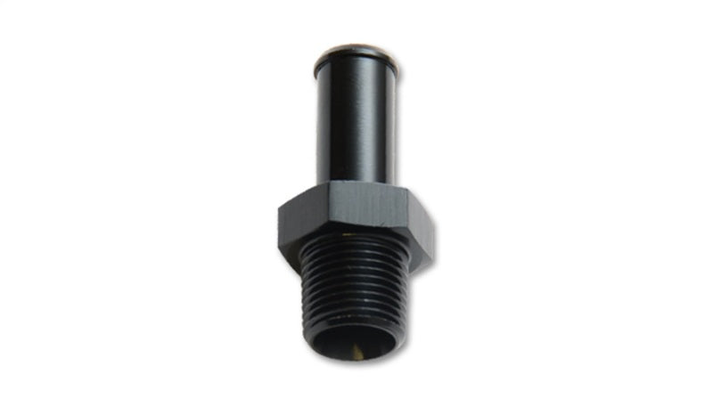 Vibrant 11204 3/4in NPT to 3/4in Barb Straight Fitting - Aluminum