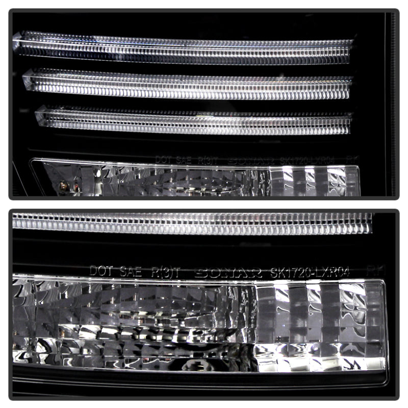 Spyder 5080837 fits Lexus 04-09 RX330/RX350 LED Tail Lights Black ALT-YD-LRX04-