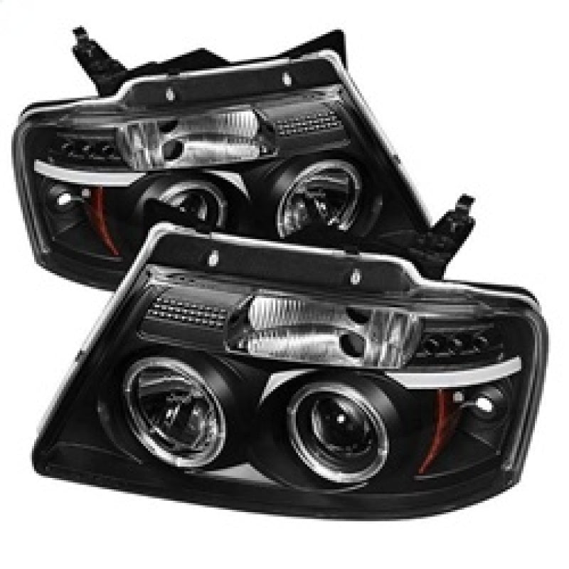 Spyder 5010209 fits Ford 04-08 F150 Projector Headlights Version 2 LED Halo LED