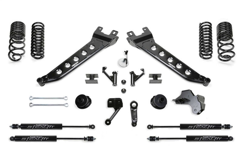 Fabtech K3180M fits Ram 19-22 2500 4WD 5in Radius Arm Kit w/Stealth