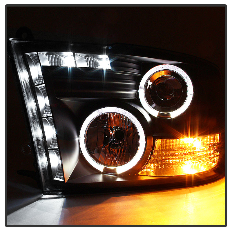 Spyder 5010032 fits Dodge 09-14 Ram 1500 10-14 Projector Headlights Halogen- LE