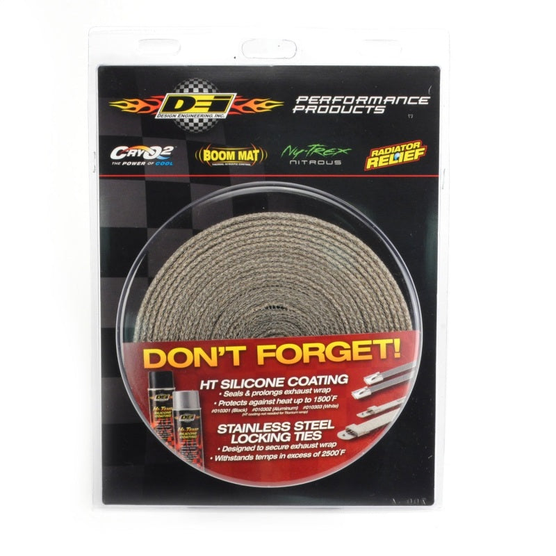 DEI 10076 Exhaust Wrap 1.5in x 20ft - EXO - Tan
