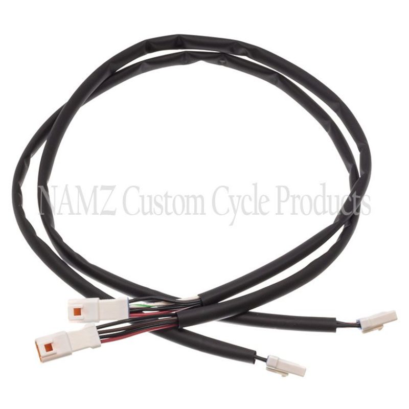 NAMZ NHGX-I24 Indian Models (Except Scout) Plug-N-Play Heated Grip Xtension Harn