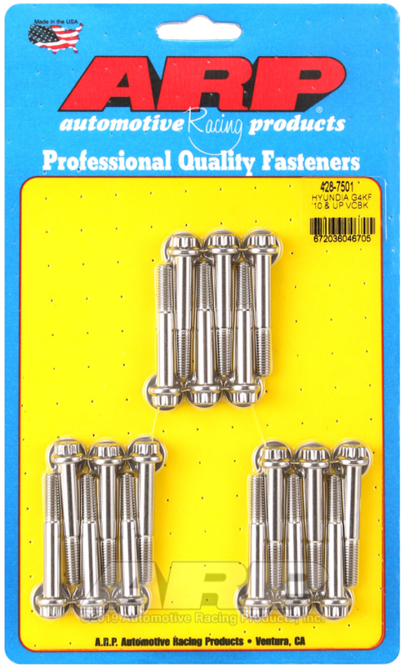 ARP 428-7501 fits Hyundai Genesis G4KF 2L 2010+ Valve Cover Bolt Kit