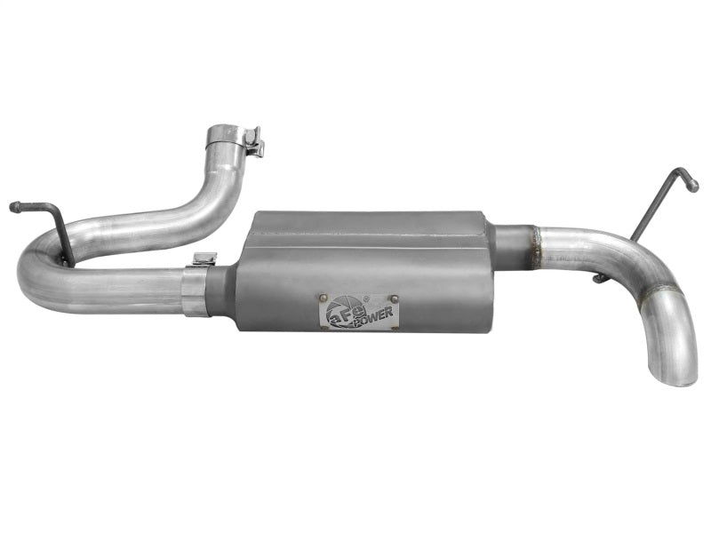 AFE 49-08046 on Exhaust System Axle Back Aluminized Hi-Tuck 07-17 fits Jeep Wra
