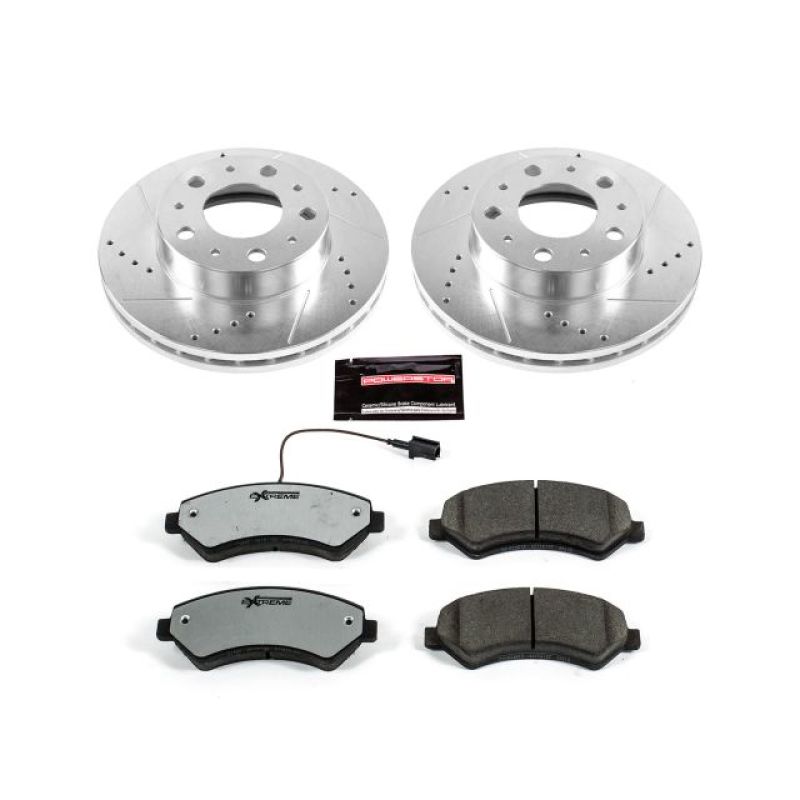 PowerStop K7303-36 14-19 fits Ram ProMaster 1500 Front Z36 Truck & Tow Brake Kit