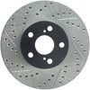 Stoptech 127.44114R 03-08 Pontiac Vibe / 05-09 Scion tc Right Front Slotted & Drilled Rotor