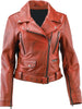 Kuryakyn 094393 Kuryakyn Leather By River Road Arabian Spice Leather Jacket Red Womens - Small