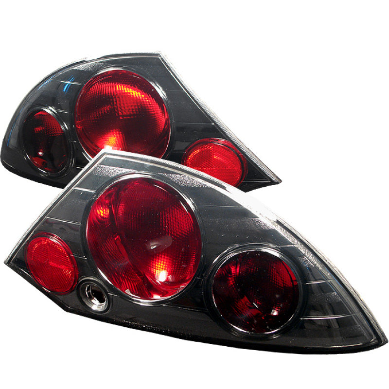 Spyder 5006349 fits Mitsubishi 00-02 Eclipse Euro Style Tail Lights Smoke ALT-Y