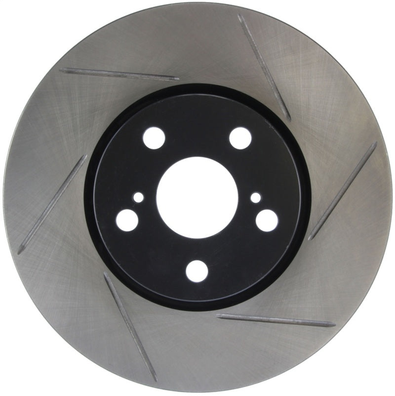 Stoptech 126.44160SL Power Slot 08-09 Scion xD / 09 Pontiac Vibe Slotted Left Front Rotor