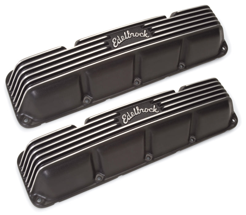 Edelbrock 41993 Valve Cover Classic Series AMC/fits Jeep 1967-91 290-401 CI V8 Black