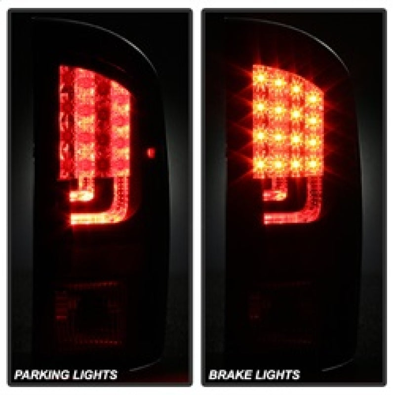 Spyder 5081810 fits Dodge 02-06 Ram 1500 Version 2 LED Tail Light - Black ALT-Y