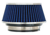 Spectre 8166 Adjustable Conical Air Filter 2-1/2in. Tall (Fits 3in. / 3-1/2in. / 4in. Tubes) - Blue