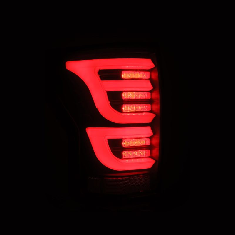 AlphaRex 670030 fits Toyota 07-13 Tundra LUXX-Series LED Tail Lights Black