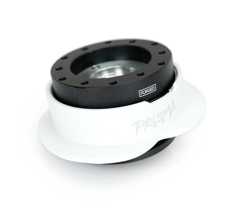 NRG SRK-143BK-WT Heart Quick Release Kit Gen 143 - Black Body / White Heart Ring
