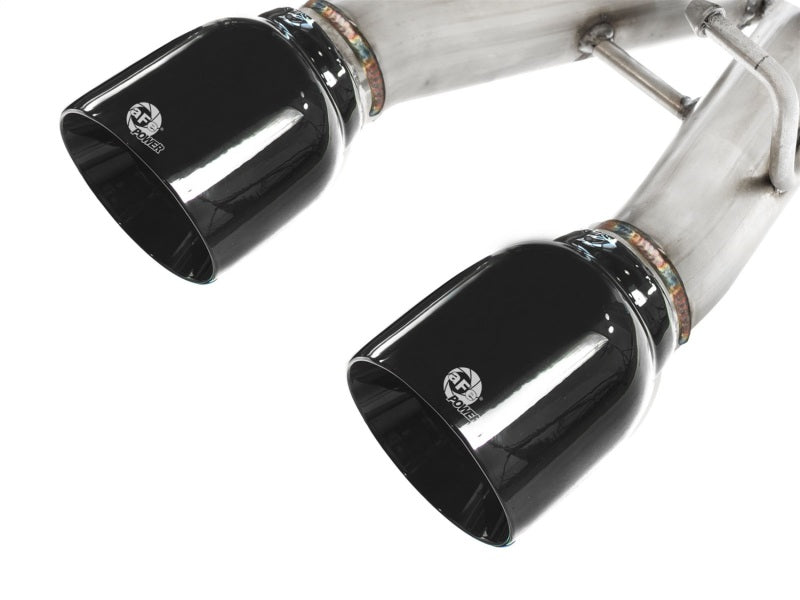 AFE 49-36408-B rce XP Exhaust 304SS Cat-Back w/ BlackTips 2008 fits VW Golf R32