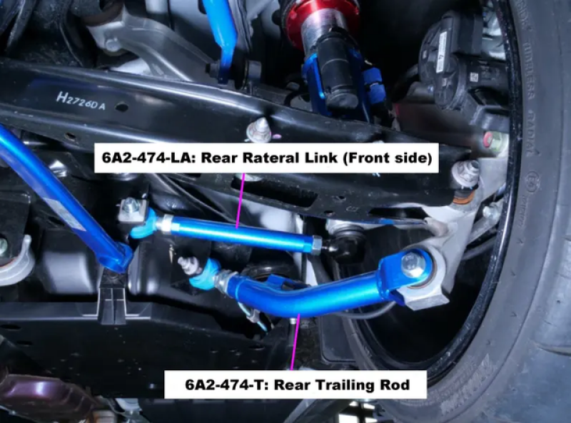 Cusco 6A2 474 LA fits Subaru WRX/Subaru Crosstrek Adj. Front Camber Control Arm