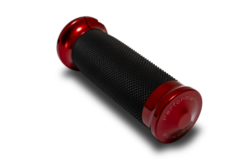 Performance Machine 0063-2105M-R 24-25 Touring, 2025 Softail TBW Contour Handle Grip Set - Red