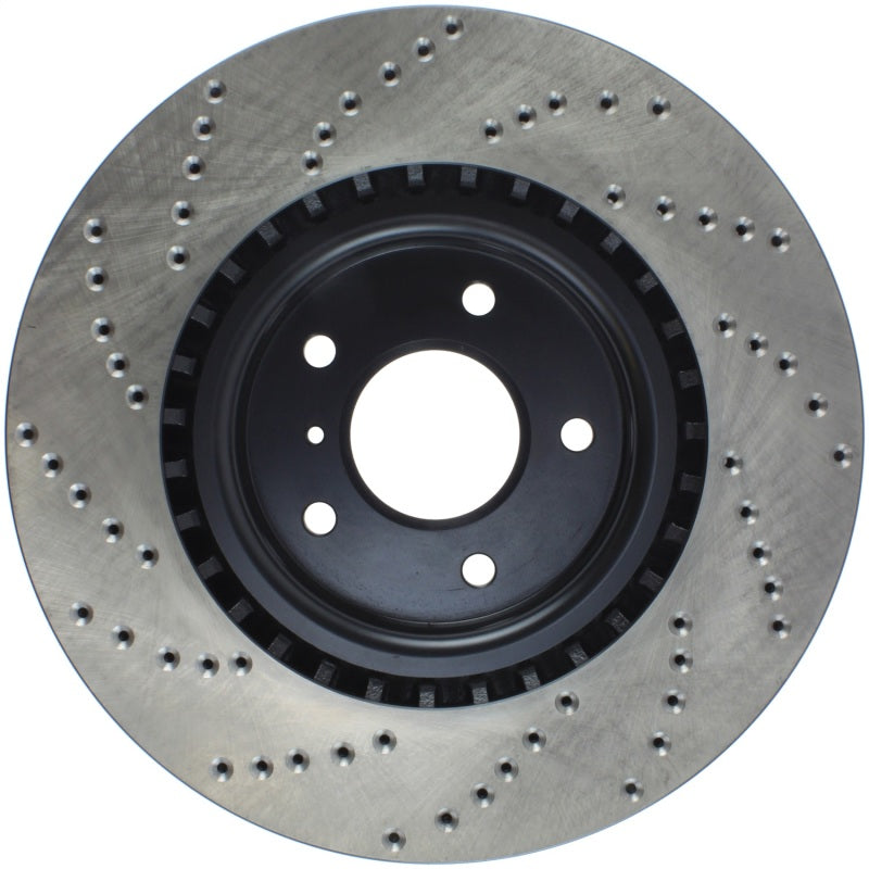 Stoptech 128.42076L Drilled Sport Brake Rotor