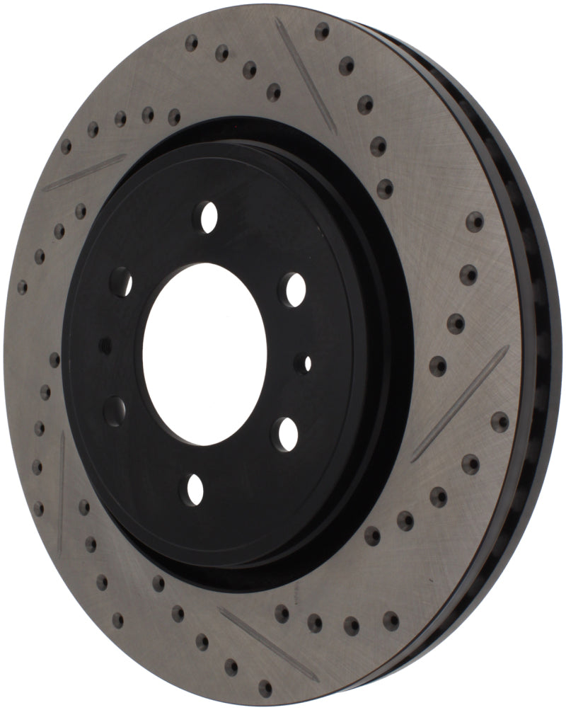 Stoptech 127.65119L Slotted & Drilled Sport Brake Rotor
