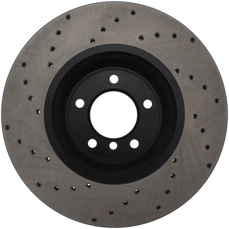 Stoptech 128.34093L 07-10 BMW 335i Cross Drilled Left Front Rotor