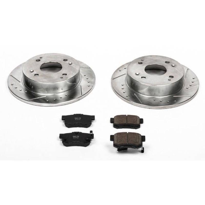 PowerStop K701 1997 fits Acura CL Rear Z23 Evolution Sport Brake Kit