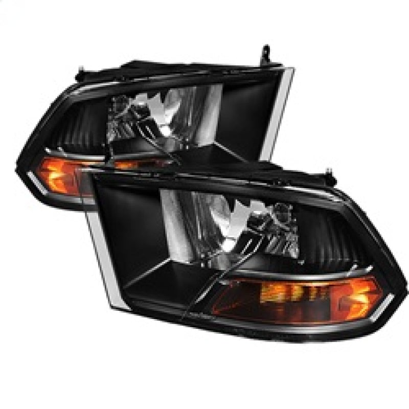 5042378 Xtune fits Dodge 09-12 Ram 1500 ( Non Quad Headlights ) Crystal Headli