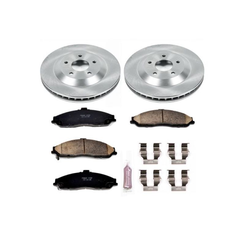 PowerStop KOE1559 2004 fits Cadillac XLR Front Autospecialty Brake Kit
