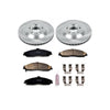 PowerStop KOE1559 2004 fits Cadillac XLR Front Autospecialty Brake Kit