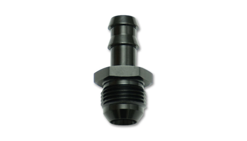 Vibrant 11207 -6 AN to 3/8in Barb Straight Fitting - Aluminum