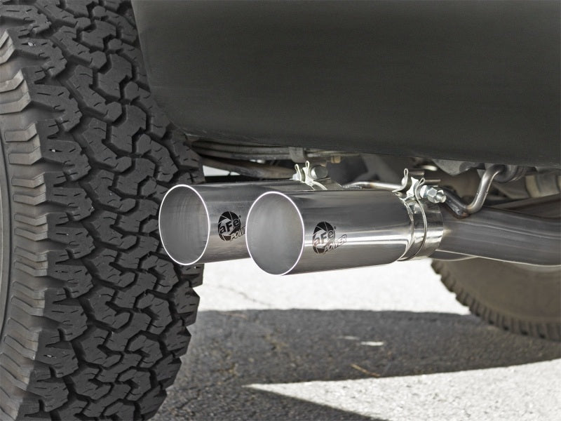 AFE 49-43079-P Exhausts Cat-Back SS fits Ford F-150 04-08 V8 4.6/5.4L w/ Polish