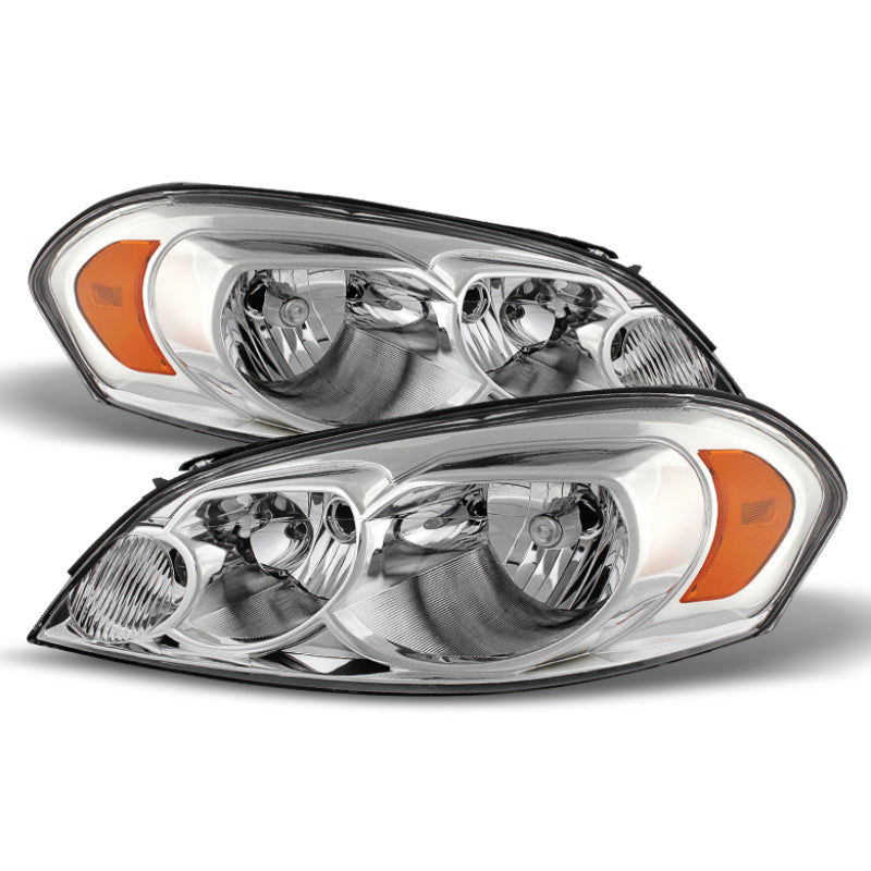 9026232 Xtune fits Chevy 06-13 Impala Monte Carlo 06-07 Crystal Headlights Chr