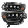 AlphaRex 880752 fits Toyota 12-15 Tacoma NOVA LED Proj Headlights Plank Alpha B