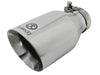 AFE 49T25454-P09 304 Stainless Steel Clamp-On Exhaust Tip 2.5in. Inlet / 4.5in