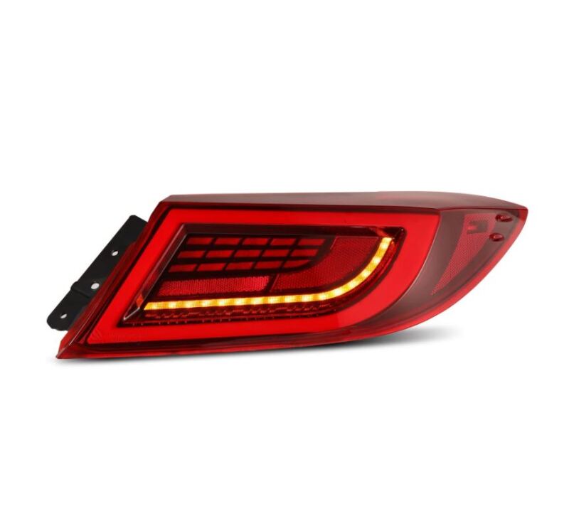 AlphaRex 675030 22-24 fits Toyota GR86 LUXX LED Taillights Vivid Red
