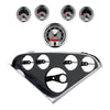 AutoMeter 2207-01 Autometer American Muscle Direct Fit Dash Kit 55-56 fits Chevrolet (1 x 3-3/8in. / 4 x 2-1/16in.)