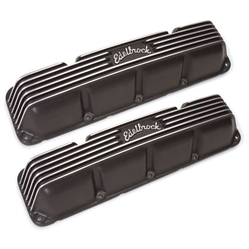 Edelbrock 41993 Valve Cover Classic Series AMC/fits Jeep 1967-91 290-401 CI V8 Black