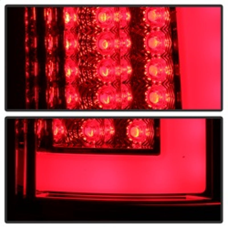 Spyder 5084286 fits Dodge 07-09 Ram 2500/3500 V3 Light Bar LED Tail Lights - Re