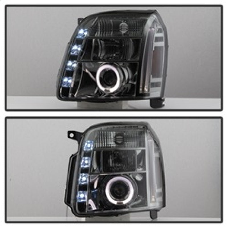 Spyder 5029348 fits GMC 07-14 Yukon /Yukon Denali 07-14 Projector Headlights LE