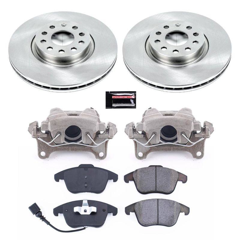 PowerStop KCOE2963 fits Audi 15-18 Q3 Front Autospecialty Brake Kit w/Calipers