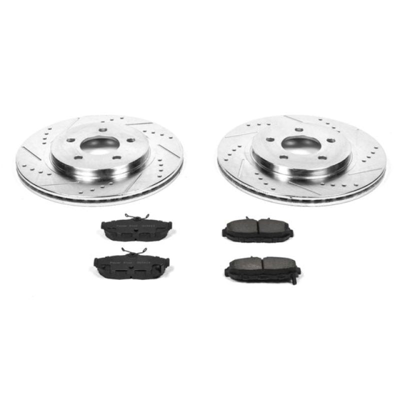 PowerStop K4749 fits Ford 11-14 Mustang Rear Z23 Evolution Sport Brake Kit